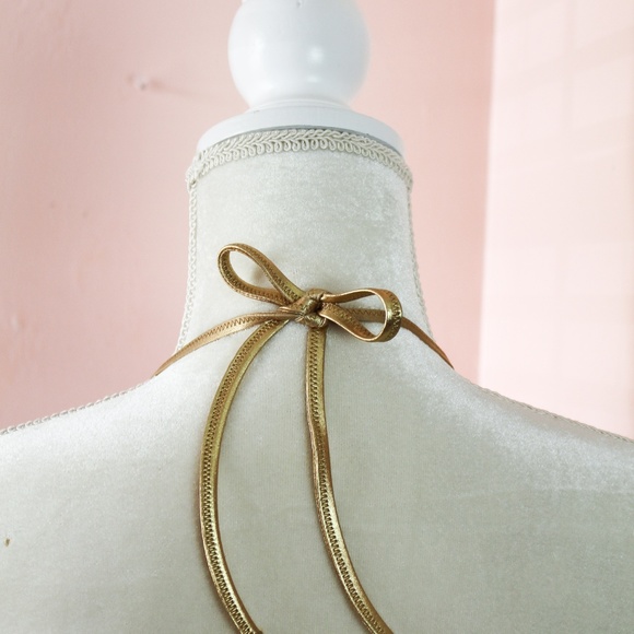 Victoria’s Secret Triangle top - Gold Braided Trim - Picture 6 of 8